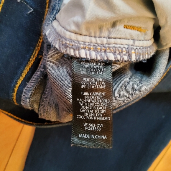 Betabrand yoga  denim Straight-Leg 4 Pockets Medium - Picture 8 of 9